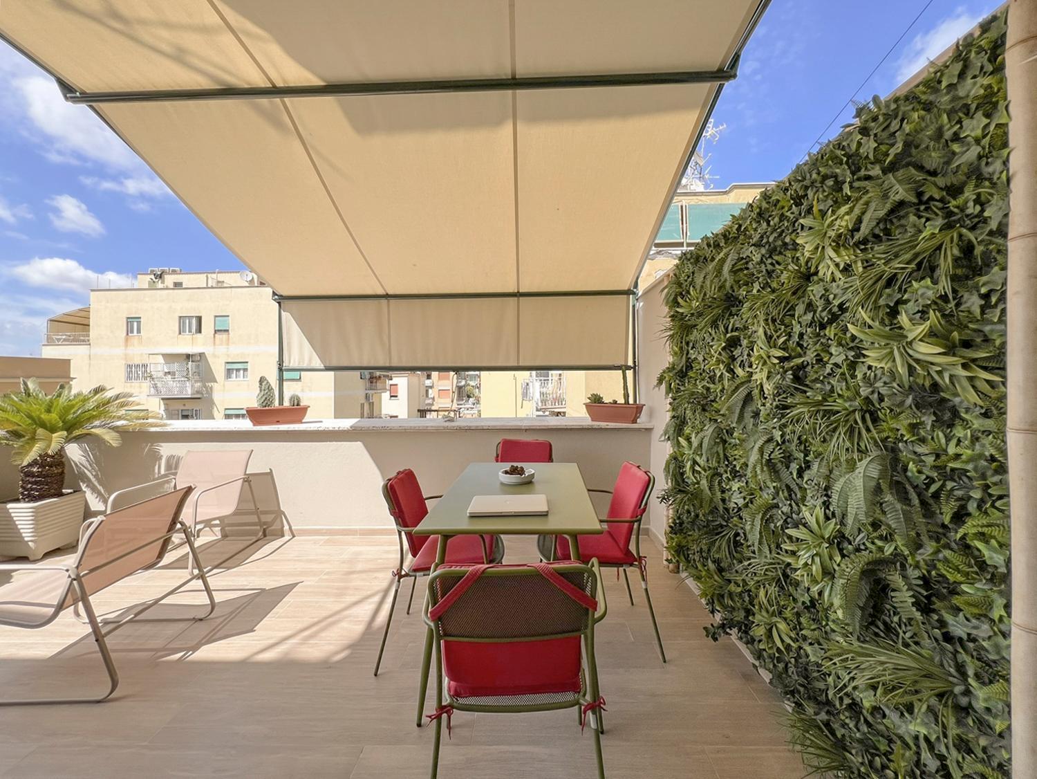 Attico Urbano Terrazza Su Roma Metro A Cornelia Apartment Bagian luar foto