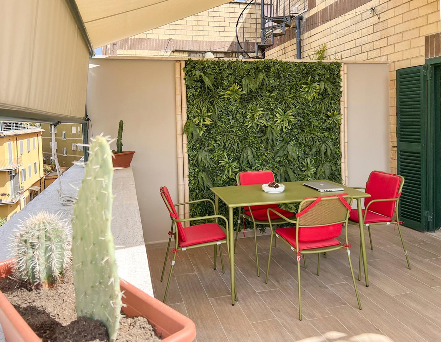 Attico Urbano Terrazza Su Roma Metro A Cornelia Apartment Bagian luar foto
